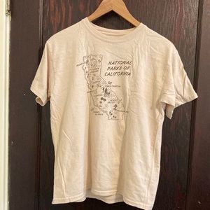 REI California National Parks Cotton T - GUC